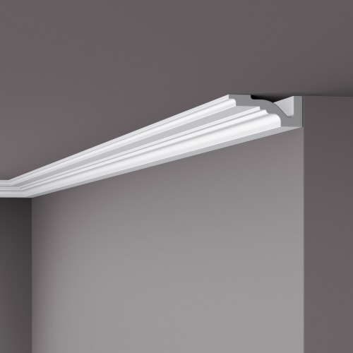 Молдинг из полистирола под покраску NMC Wallstyl WL4 2000×100×40