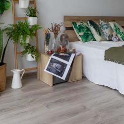 Кварцвиниловая плитка Vinilam замковая Click Дуб Ален 20468-EIR 1220×181×3,7