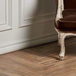 Кварцвиниловый SPC ламинат Vinilam Parquet Herringbone Паркет Северный IS11133 венгерская елка 720×120×6,5
