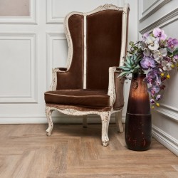 Кварцвиниловый SPC ламинат Vinilam Parquet Herringbone Паркет Северный IS11133 венгерская елка 720×120×6,5