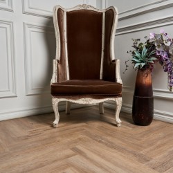 Кварцвиниловый SPC ламинат Vinilam Parquet Herringbone Паркет Северный IS11133 венгерская елка 720×120×6,5