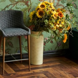 Кварцвиниловый SPC ламинат Vinilam Parquet Herringbone Паркет Парижский IS11155 венгерская елка 720×120×6,5