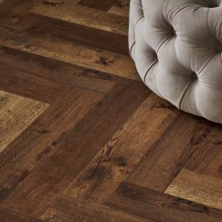 Кварцвиниловый SPC ламинат Vinilam Parquet Herringbone Паркет Версальский IS11177 венгерская елка 720×120×6,5