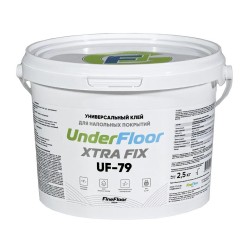Клей для винилового пола Underfloor Xtra Fix UF 79 водно-дисперсионный 2,5 кг
