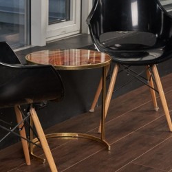 Кварцвиниловый SPC ламинат Vinilam Cork Дуб Лир 10085V 1220×227×7