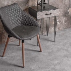 Кварцвиниловый SPC ламинат Vinilam Ceramo Stone Бетон 61606 940×470×8