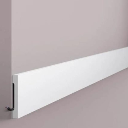 Плинтус под покраску NMC Wallstyl FD10 2000×100×15