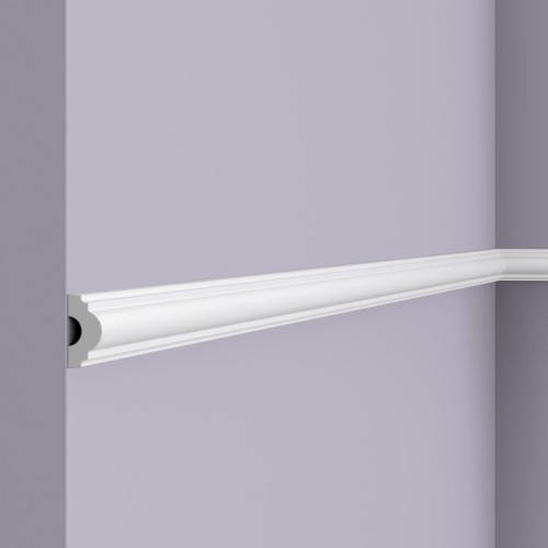 Молдинг из полистирола под покраску NMC Wallstyl WL7 2000×25×12,5