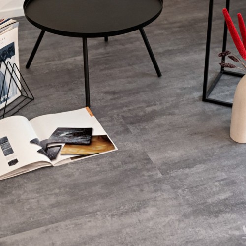 Кварцвиниловый SPC ламинат Vinilam Ceramo Stone Цемент Серый 71616 940×470×6