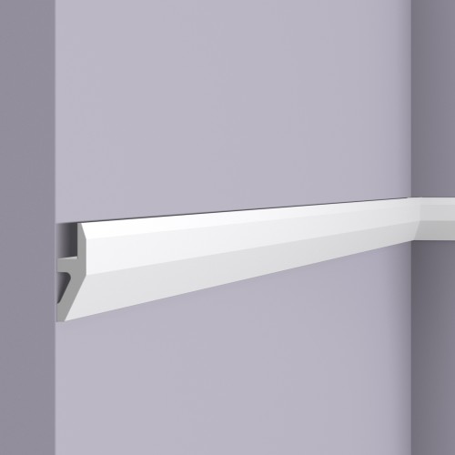 Молдинг из полистирола под покраску NMC Wallstyl W1 с подсветкой 2000×55×20