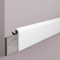 Плинтус под покраску NMC Wallstyl CF1 2000×110×22