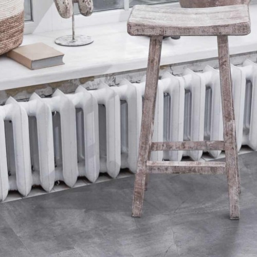 Кварцвиниловая плитка Vinilam клеевая Ceramo Stone Glue Серый Бетон 61602 950×480×2,5