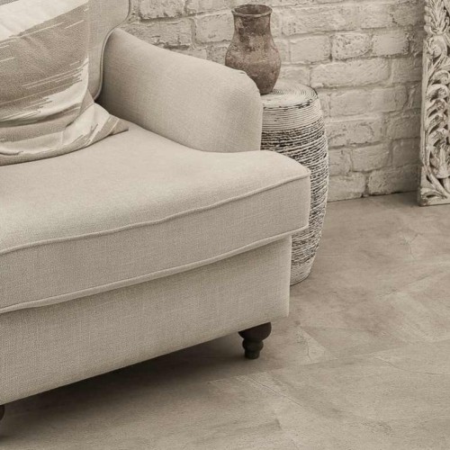 Кварцвиниловая плитка Vinilam клеевая Ceramo Stone Glue Бетонная смесь 61603 950×480×2,5