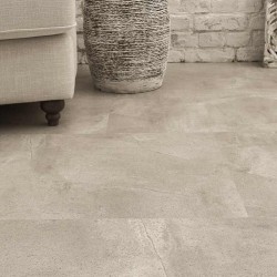 Кварцвиниловая плитка Vinilam клеевая Ceramo Stone Glue Бетонная смесь 61603 950×480×2,5