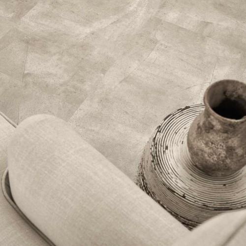 Кварцвиниловая плитка Vinilam клеевая Ceramo Stone Glue Бетонная смесь 61603 950×480×2,5