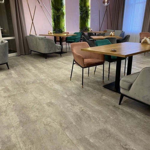Кварцвиниловая плитка Vinilam клеевая Ceramo Stone Glue Сланцевый Камень 61605 950×480×2,5