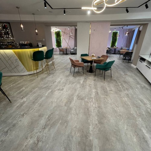 Кварцвиниловая плитка Vinilam клеевая Ceramo Stone Glue Сланцевый Камень 61605 950×480×2,5
