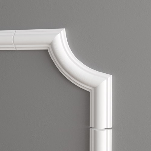 Угловой элемент к молдингу под покраску NMC WL1-C1 145×145×20 Угловой элемент к молдингу под покраску NMC WL1-C1 145×145×20