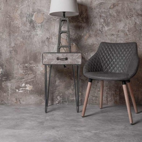 Кварцвиниловая плитка Vinilam клеевая Ceramo Stone Glue Бетон 61606 950×480×2,5
