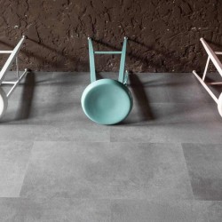 Кварцвиниловая плитка Vinilam клеевая Ceramo Stone Glue Цемент 61609 950×480×2,5