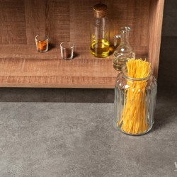 Кварцвиниловая плитка Vinilam клеевая Ceramo Stone Glue Цемент Cтальной 71610 950×475×2,5