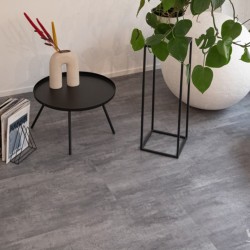 Кварцвиниловая плитка Vinilam клеевая Ceramo Stone Glue Цемент Серый 71616 950×480×2,5