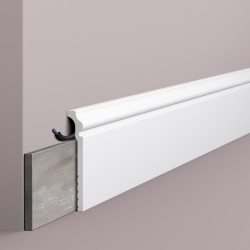 Плинтус под покраску NMC Wallstyl CF3 2000×120×22