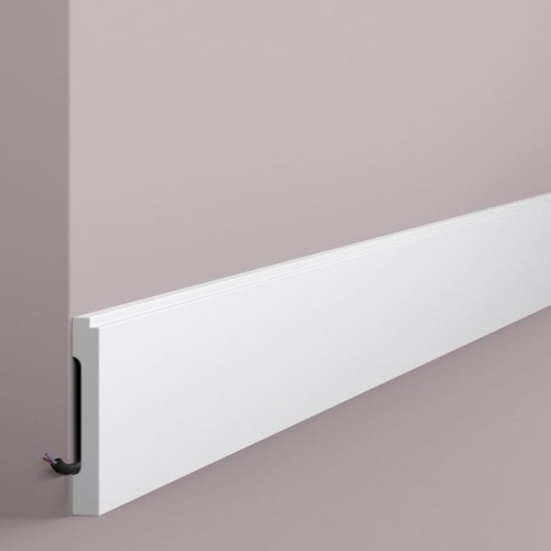Плинтус под покраску NMC Wallstyl FD1 2000×100×15 Плинтус под покраску NMC Wallstyl FD1 2000×100×15