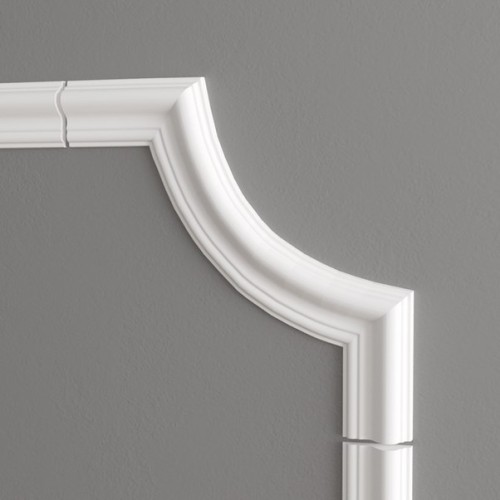 Угловой элемент к молдингу под покраску NMC WL2-C2 250×250×20 Угловой элемент к молдингу под покраску NMC WL2-C2 250×250×20