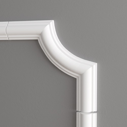 Угловой элемент к молдингу под покраску NMC WL7-C1 80×80×12,5 Угловой элемент к молдингу под покраску NMC WL7-C1 80×80×12,5