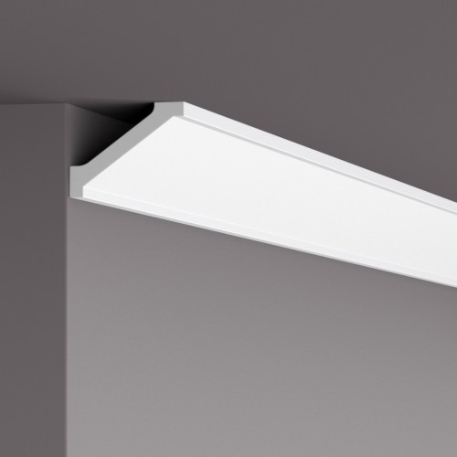 Потолочный плинтус под покраску NMC Wallstyl WT2 2000×90×75