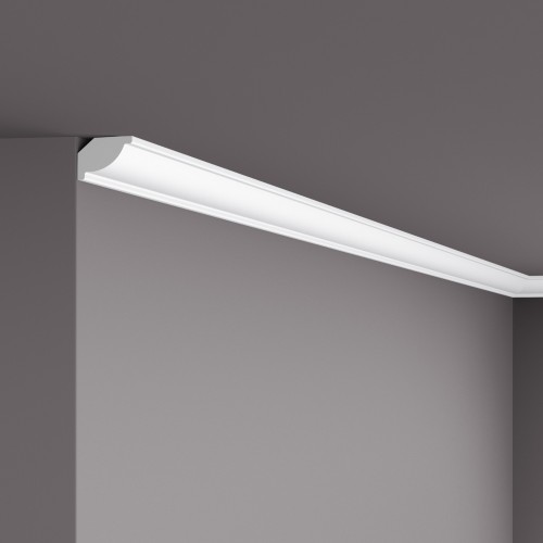 Потолочный плинтус под покраску NMC Wallstyl WT7 2000×22×16