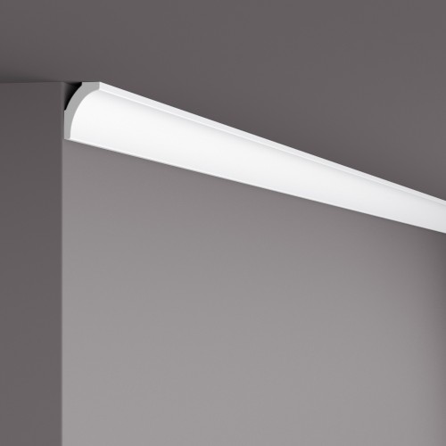 Потолочный плинтус под покраску NMC Wallstyl WT8 2000×20×30