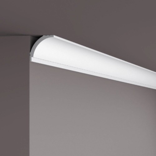 Потолочный плинтус под покраску NMC Wallstyl WT16 2000×45×45