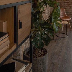 Кварцвиниловая плитка Vinilam клеевая Ceramo XXL Glue Дуб Берн 8885-EIR 1528×233×2,5