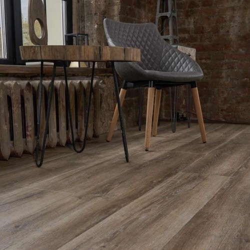Кварцвиниловая плитка Vinilam клеевая Ceramo XXL Glue Дуб Биль 8895-EIR 1528×233×2,5