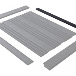 Финишный молдинг Hiwood LF124B BK114K 2700×31×12