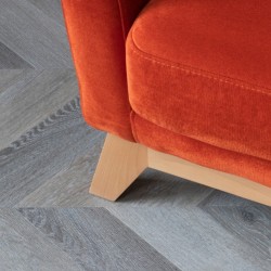 Кварцвиниловый SPC ламинат Vinilam Parquet Chevron Шеврон Легран RI444515CL4 французская елка 1293×305×8,5