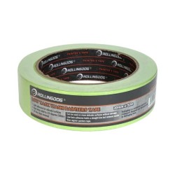 Малярная лента Rollingdog Low Tack Washi Tape для деликатных поверхностей зеленая 50м х 30мм