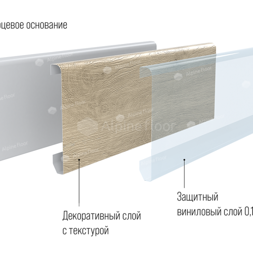 Плинтус Alpine Floor Grand Sequoia Каддо ECO 11-20 2200×80×11