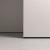 Плинтус алюминиевый теневой Modern Decor анодированный черный прямой 2000×80×15 фото в интерьере