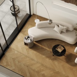 Композитная паркетная доска Quartz Parquet Елка Дуб рустикальный 33-410 венгерская елка 635×127×5