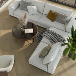 Композитная паркетная доска Quartz Parquet Елка Дуб шампань 33-414 венгерская елка 635×127×5