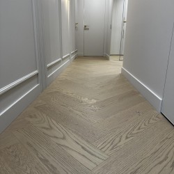 Композитная паркетная доска Quartz Parquet Елка Дуб шампань 33-414 венгерская елка 635×127×5