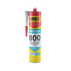 Герметик ABC 800 Universal силиконовый бесцветный 0,28 л