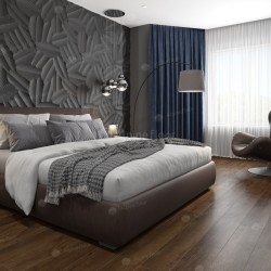 Кварцвиниловый SPC ламинат Alpine Floor Premium XL Дуб Шоколадный ECO 7-18 1220×183×8