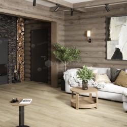 Кварцвиниловый SPC ламинат Alpine Floor Premium XL Дуб Сливочный ECO 7-19 1220×183×8