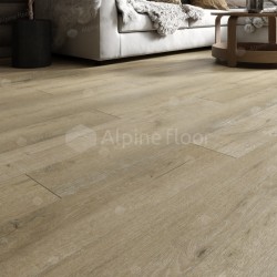 Виниловый пол Alpine Floor замковый Premium XL Дуб Сливочный ECO 7−19 1220×183×8