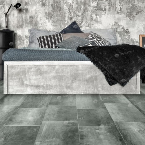 Кварцвиниловая плитка Alpine Floor клеевая Light Stone Корноулл ECO 15-1 608×303×2,5