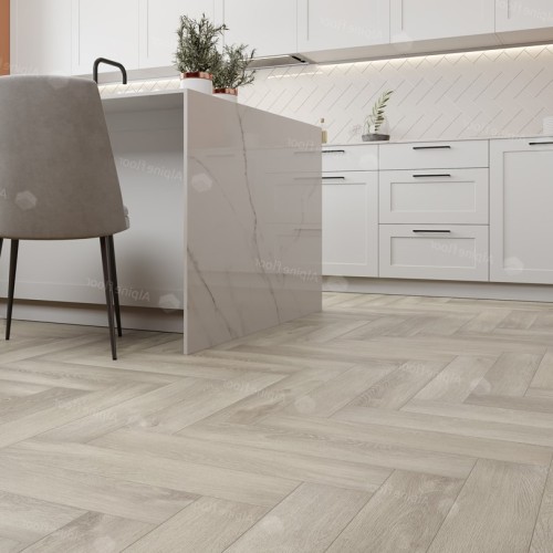 Кварцвиниловая плитка Alpine Floor клеевая Parquet LVT Дуб Фантазия ECO 16-1 венгерская елка 590×118×2,5